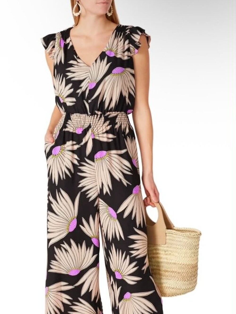 Kate Spade New York Grand Daisy Jumpsuit size 8